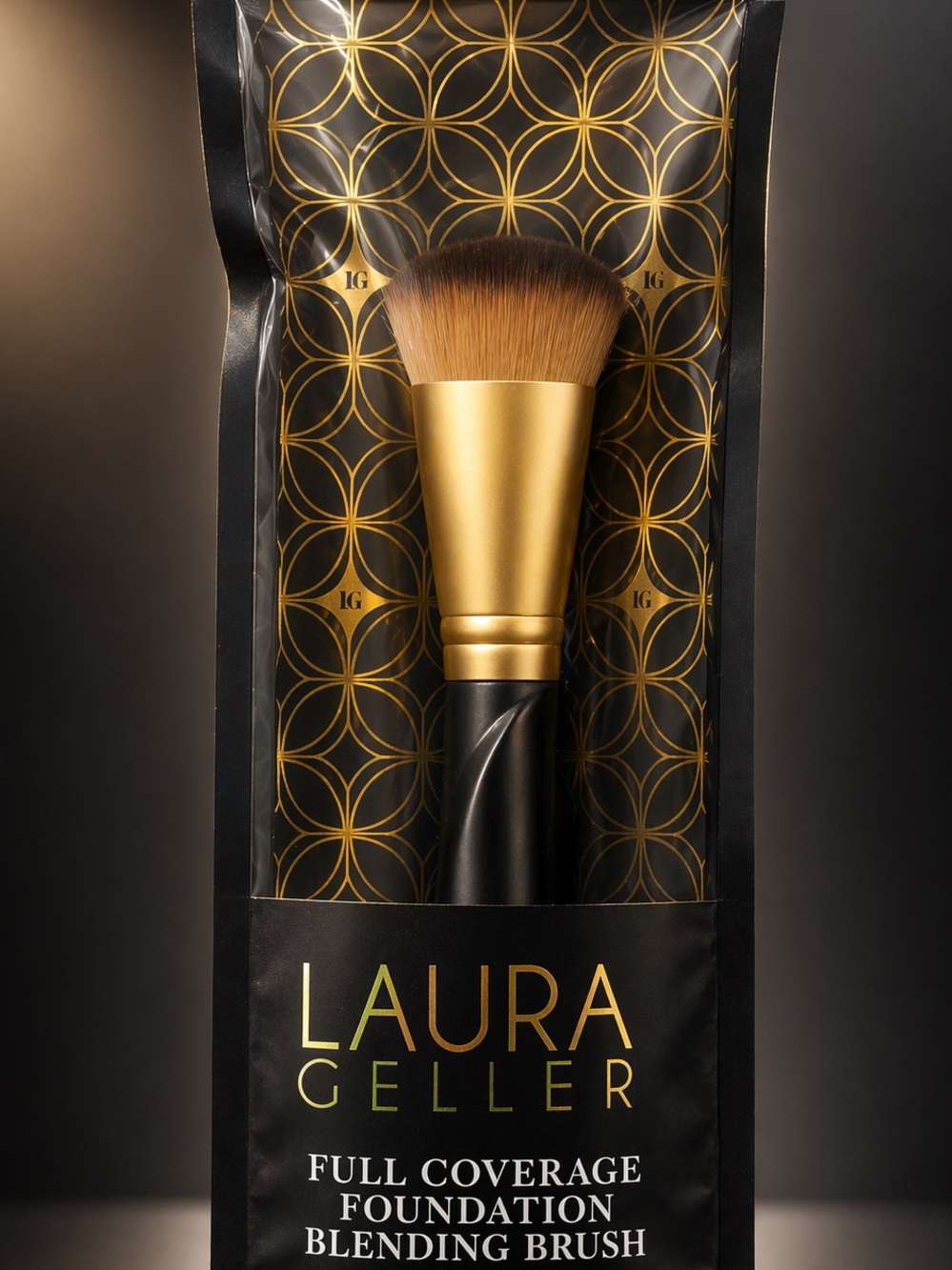 Laura Geller Gold & Brown Full Coverage Foundation Blending Brush